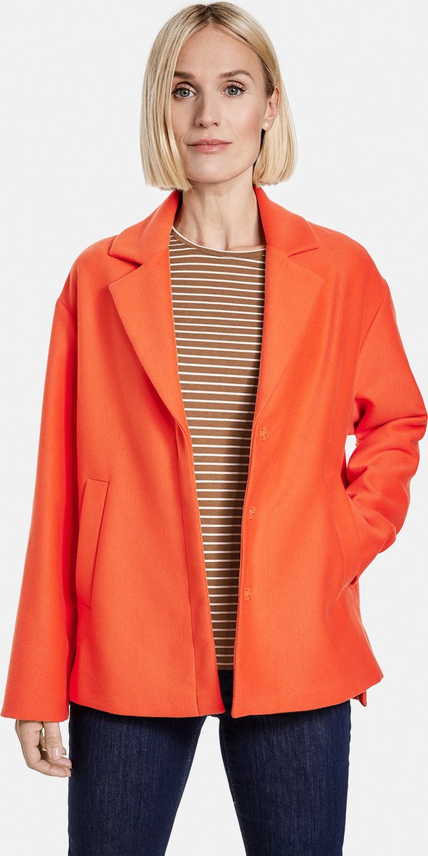 GERRY WEBER Dames Boxy blazer Pumpkin-44