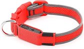 Mysty - Halsband Voor Hond - LED - hondenhalsband - Kattenhalsband - Rood - L