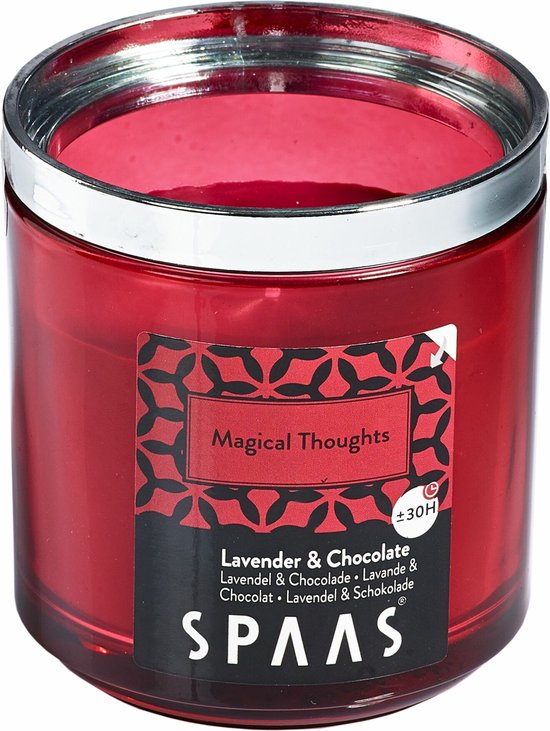 Spaas Geurkaars Glas Velvet Luxury - Branders - 92x48 mm Emerald Ca. 15 H - Kaars - Pets Place