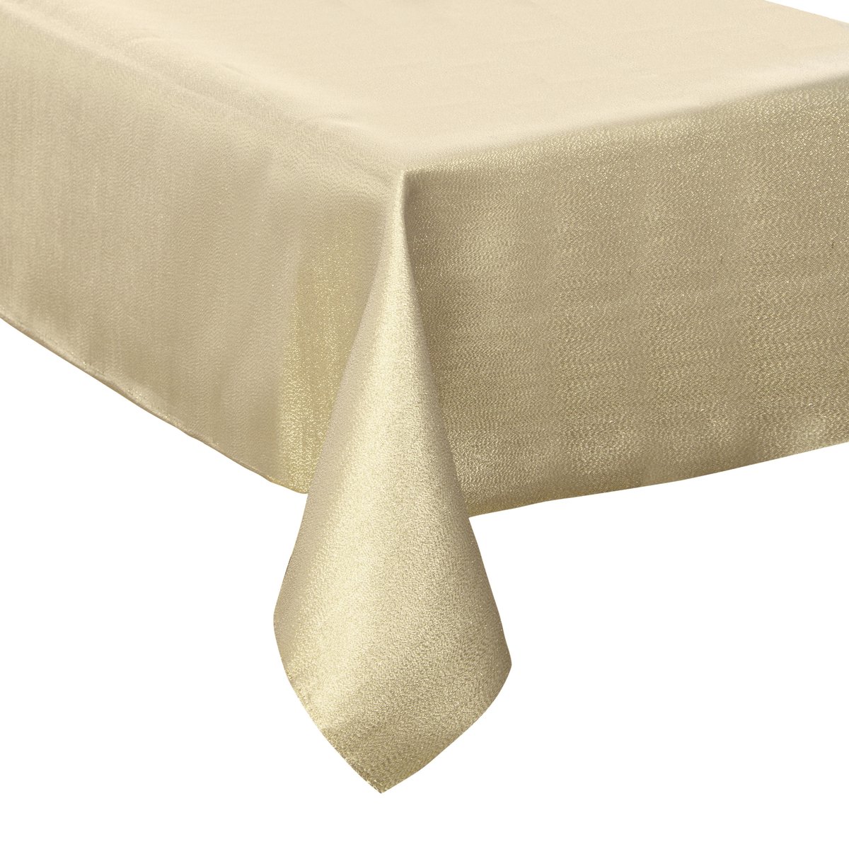 Feeric Christmas Tafelkleed - goud sparkling - 140 x 240 cm - polyester - tafellaken