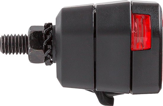 AXA Juno Battery 50 mm Fietsverlichting - LED Fietslampjes Achterlicht op Batterijen - Waterdicht - StVZO Goedgekeurd - Auto Off systeem - Fietslicht met Zijzicht van AXA — afbeelding 2