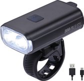 Phare de vélo BBB StrikeDuo 1200 Lampes de Éclairage de vélo rechargeables USB 1200 Lumen BLS-171