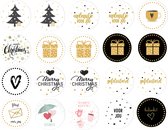 Sluitzegel Set - Sluitstickers - Sticker Set met 20 Stickers - 45 mm Sluitzegel Stickers - Envelop Stickers - Kerst - Verjaardag - Liefde - Zomaar - Cadeauzakje Stickers - Inpakken - Knutselen - Stickers