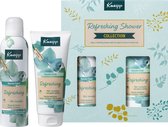 Kneipp Refreshing - Luxe geschenkset - Mint Eucalyptus - Douche foam en douche scrub - Giftset - Inhoud 2 x 200 ml