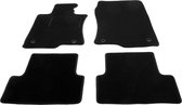 Tapis de voiture sur mesure - tissu noir - adaptés pour Honda Accord 2013-2017