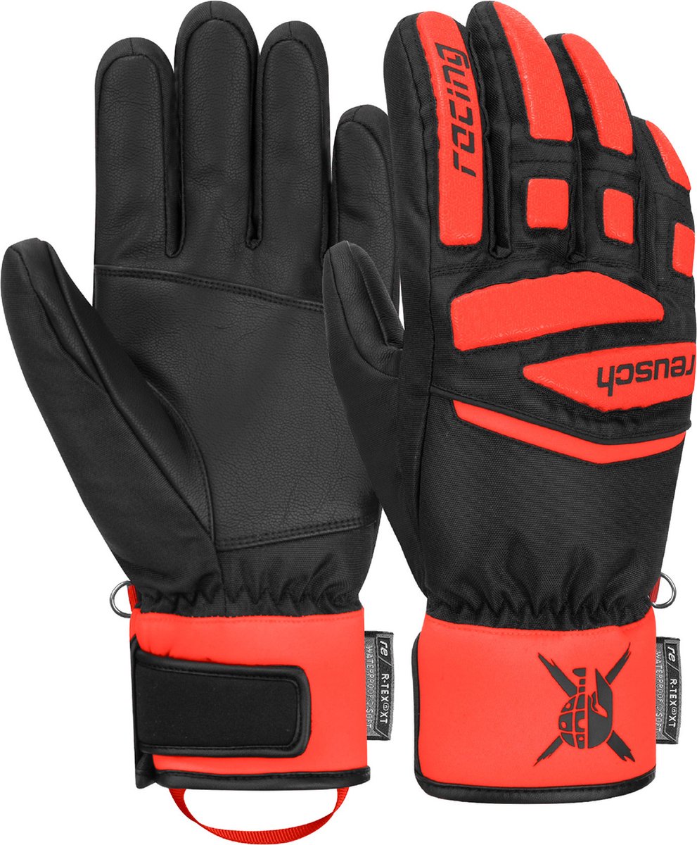 Reusch Worldcup Warrior Prime R-TEX KA Ski Handschoenen Kinderen Zwart