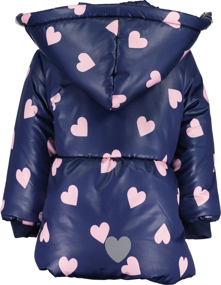 Blue Seven Meisjes Parkajas - Navy - Maat 74