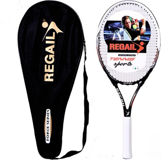 Habubu maat cabine Pro-Care REGAIL Tennisracket Carbon Fiber Handvat Aluminium Frame 16/19  string -... | bol.com