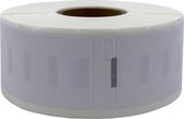 DULA Dymo Compatible labels - Wit - 11352 - S0722520 - Etiketten voor retouradres - 1 rol - 25 x 54 mm - 500 labels per rol