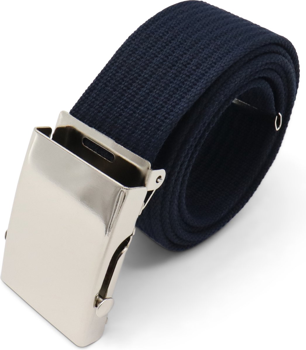 Safekeepers Canvas Riem - Verstelbare Koppelriem - 160 CM - Zwart
