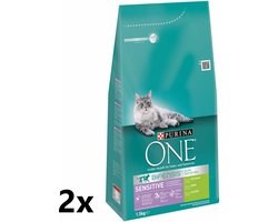 Purina One - Sensitive - Kalkoen - 2x1,5kg