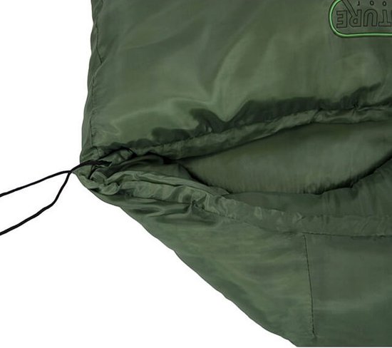 Oventure Sviland Junior slaapzak | Groen | Mummiemodel | 155 x 70 cm | Junior | Met compressietas — afbeelding 2