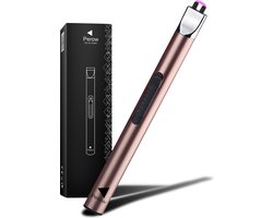 Oplaadbare Lange Elektrische Aansteker - Duurzame Plasma Aansteker - Inclusief Cadeauverpakking - BBQ - Kaarsen - Rose