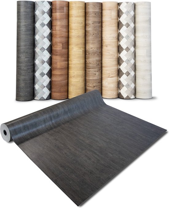 Karat PVC vloeren - Vancouver - Vinyl vloeren - Natuurlijk houteffect - Dikte 2,7 mm - 200 x 200 cm - Karat