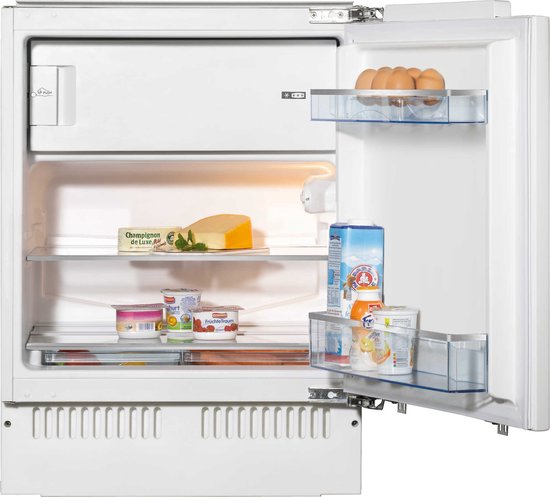 Amica AB1112 frigo combine Intégré (placement) 111 L E Blanc