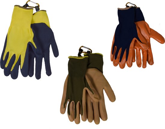 Tuinhandschoenen - Man - Maat M - 3 pack - Clip Gloves - Treadstone