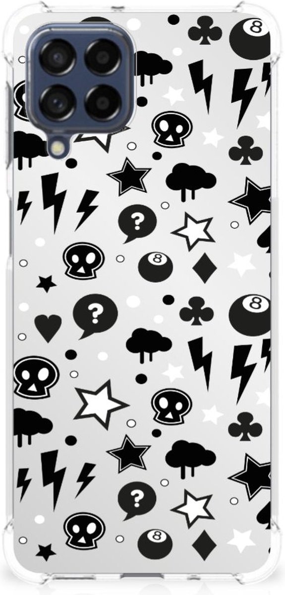 Extreme Case Samsung Galaxy M53 Silver Punk