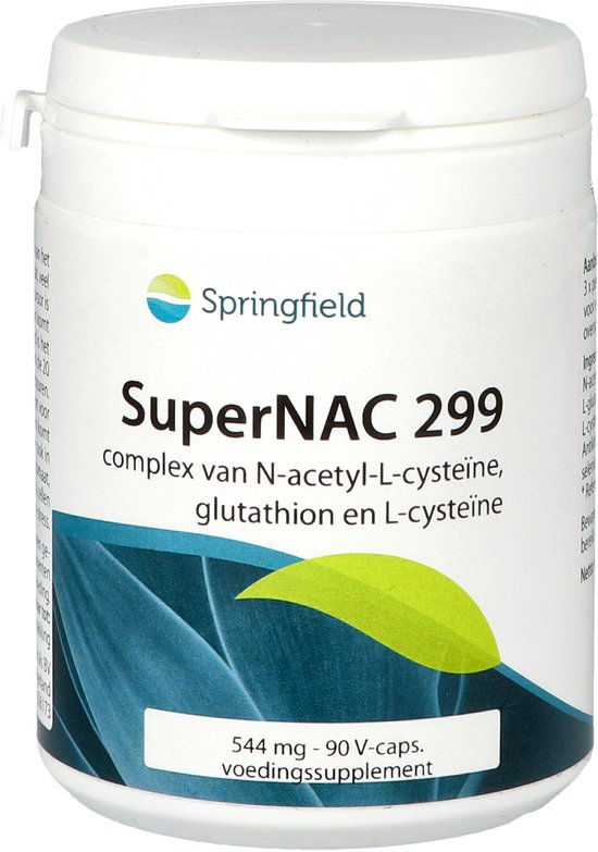 Springfield SuperNAC 299 - 90 vegicaps - Aminozuurpreparaat