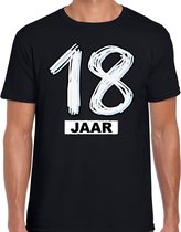 Bellatio Decorations 18 jaar verjaardag cadeau t-shirt zwart - heren XL