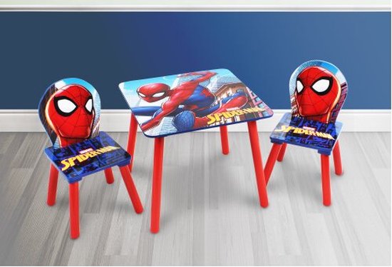 Lot De 2 Sets De Table Spiderman Bleu - 42 X 28 Cm - Sous-Mains Enfants