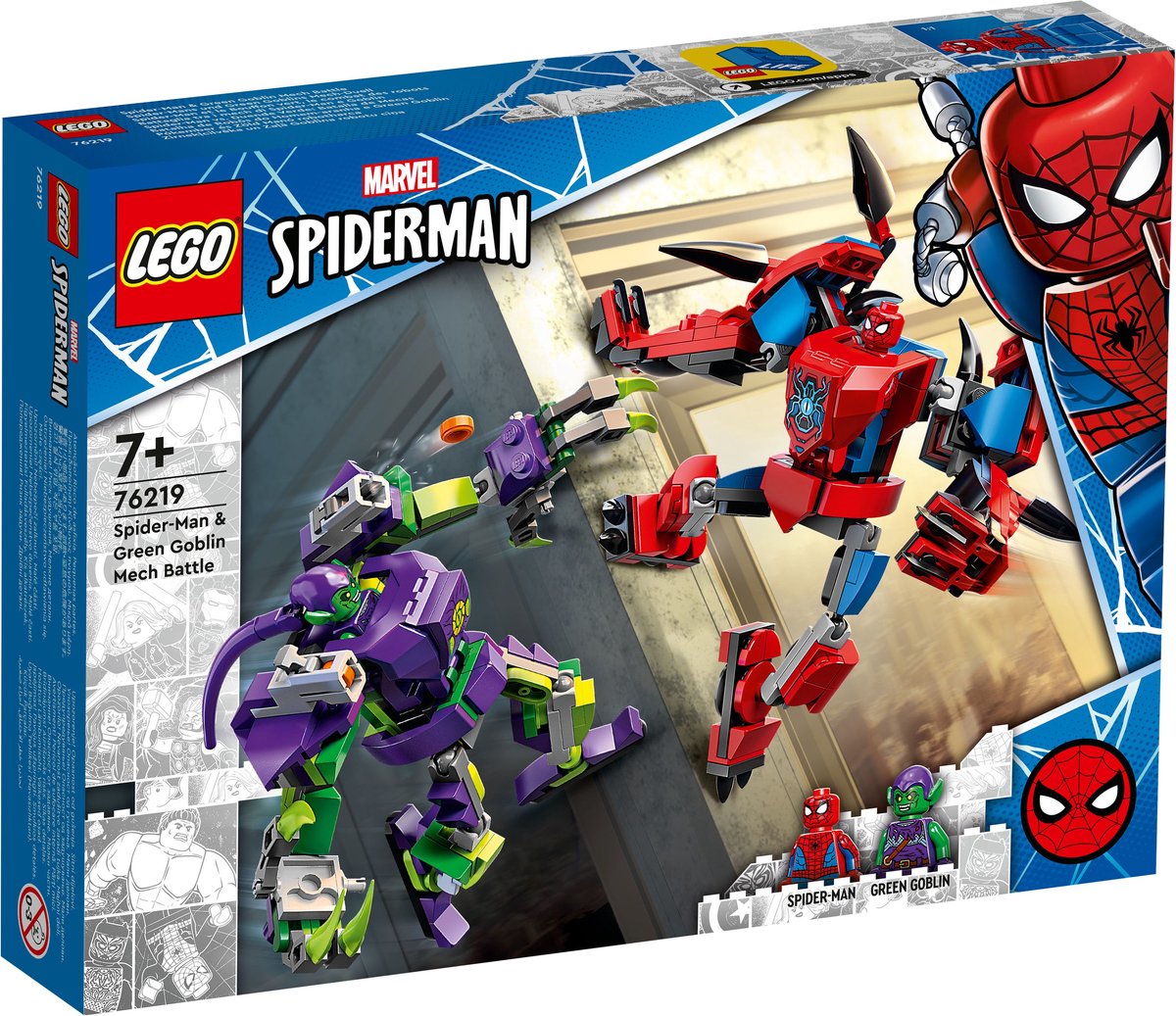 Lego Marvel 76219 Spiderman & Green Goblin mechagevecht — afbeelding 10