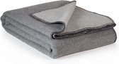 MoST - Shadow - 2-persoons omkeerbare bed deken - Merino wol - 200 x 220 cm - grijs