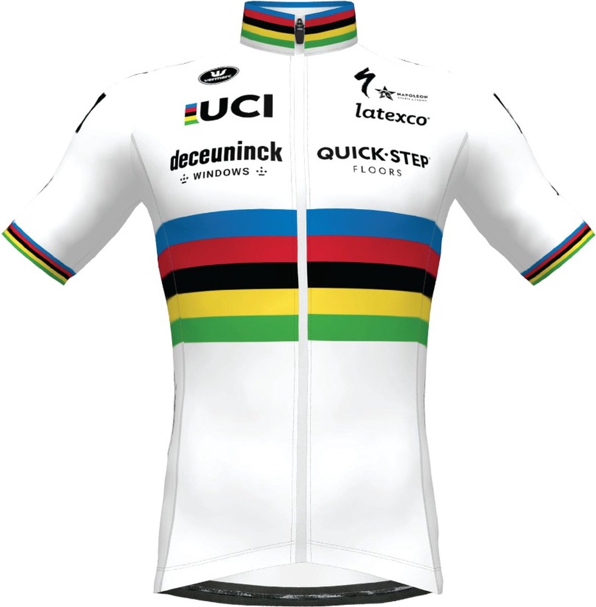 Maillot Cycliste Deceuninck Quick Step Manches Longues Taille M - Vermarc - Occasion Très Bon état
