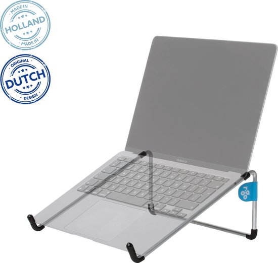 R-Go Steel Basic - Vassoio Portacavi Sottoscrivania In Acciaio - Argento, Capacità 5kg