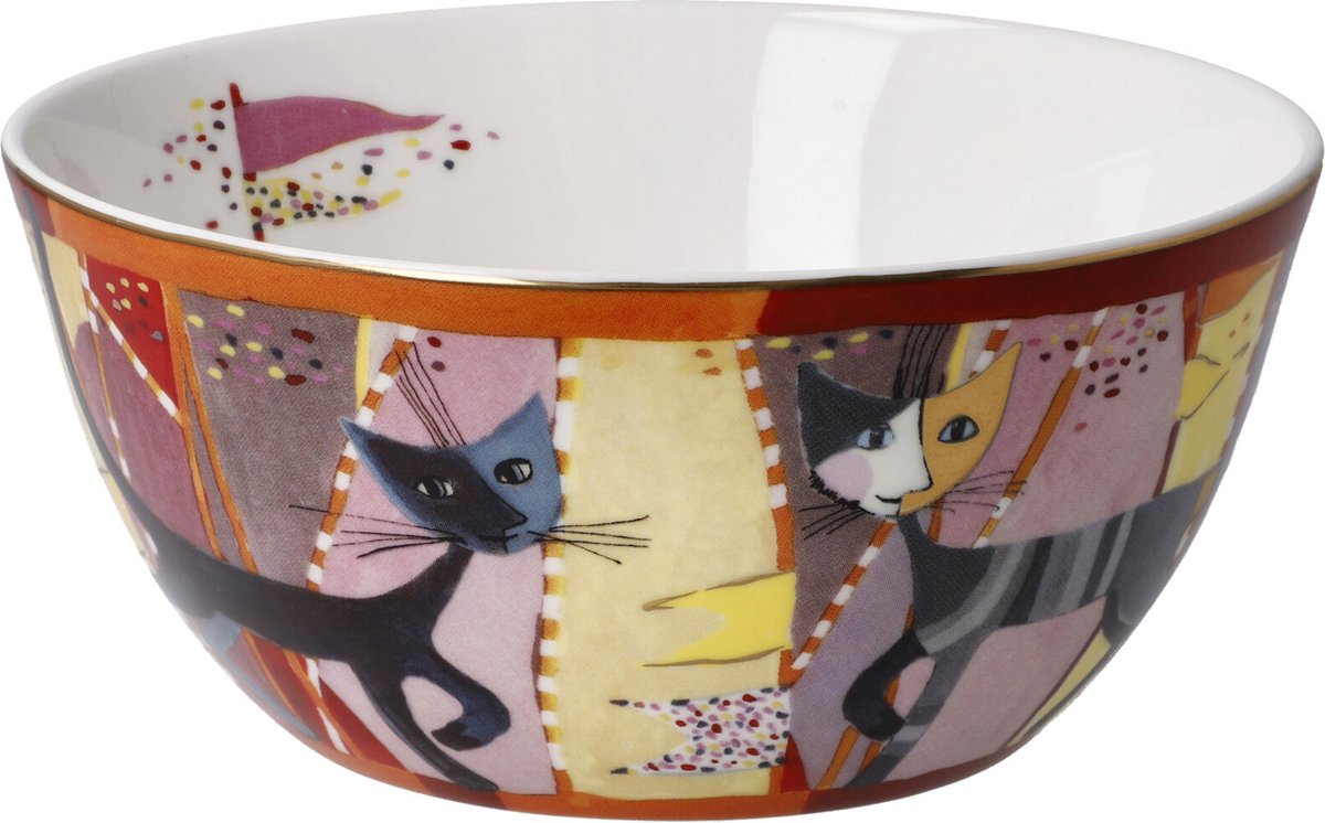 Goebel - Rosina Wachtmeister | Kom Sottosopra | Schaal - 15cm - porselein