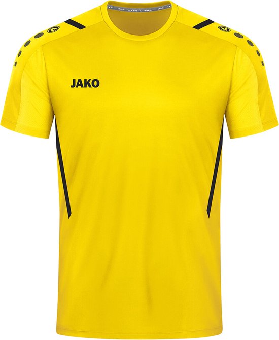 Jako - Shirt Challenge - Geel Voetbalshirt Heren-3XL