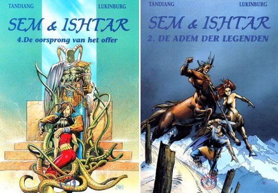 Sem & Ishtar Strippakket (2 strips) [stripboek, stripboeken nederlands. stripboeken kinderen, stripboeken nederlands volwassenen, strip, strips]