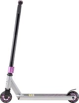 STAR SCOOTER Trottinette Freestyle Jump alu, 100mm Advanced Entry, gris / lilas