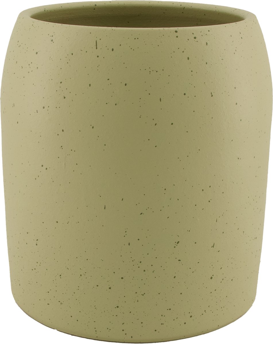 Dijk Natural Collections - Vase ceramic 22x24cm - Groen