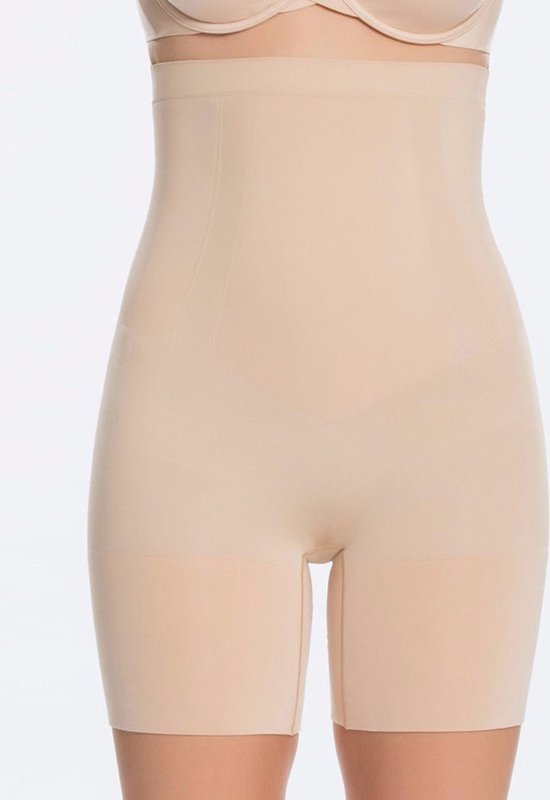 Spanx OnCore High Waisted Mid Thigh short - Soft Nude - Maat XL