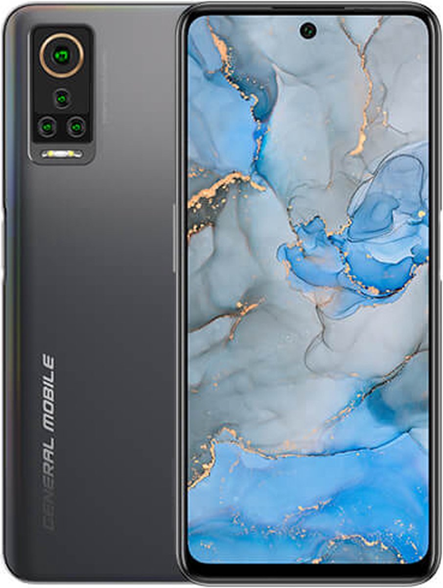 General Mobile CTGM22P128BL01 smartphone 17,2 cm (6.78