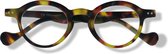 Noci Eyewear RRCD336 leesbril Morris +2.50 - Mat tortoise - incl. opbergzakje