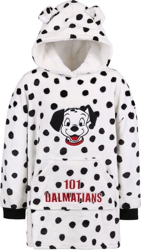 101 Dalmatiërs - Wit Sweatshirt met Capuchon / Badjas voor Kinderen