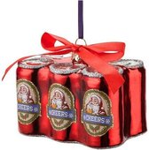 Sixpack de 6 canettes de bière Sareva Boule de Noël