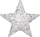Countryfield Christmas Star Wit Maisie A - avec minuterie LED - Grand