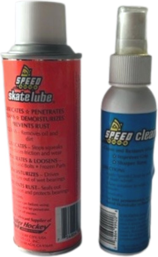 Speed schoonmaakset voor skates Skate lube skate cleaner