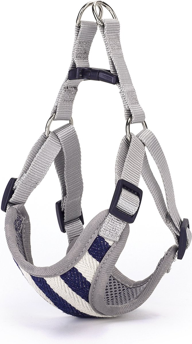 Dukier - Reversible Dog Harness, Reflective Size L Print Dogtella, Breathable Mesh Dog Harness
