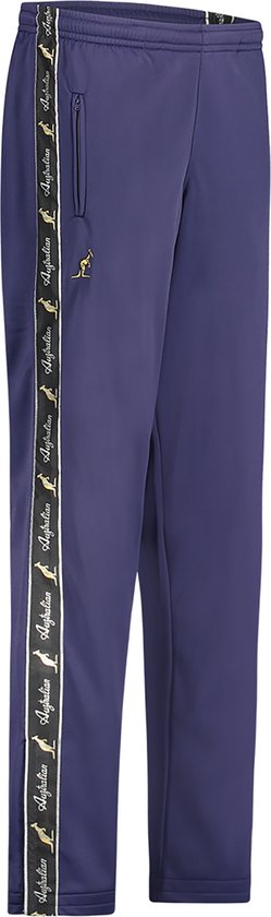 Pantalon australien avec garniture noire Cosmo bleu et 2 fermetures éclair taille L / 50