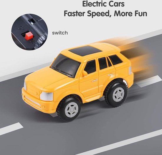 OR OR TU 342Pcs Bouw Race Sporen Speelgoed Auto Set voor Jongens Kids 2