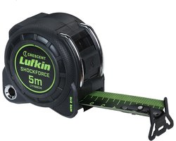 Lufkin L1116BCM Rolbandmaat 5m / 30mm - Zwart Blad - 4,3m Reikwijdte