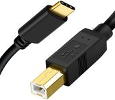 USB C naar USB B Kabel - USB B naar USB C - Printer Kabel USB C - Scanner - Fax Machine - Audio Apparaten