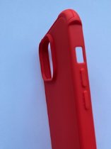 iPhone 14 Pro Max Anti shock siliconen hoes Rood - Shock Proof Siliconen Back Cover