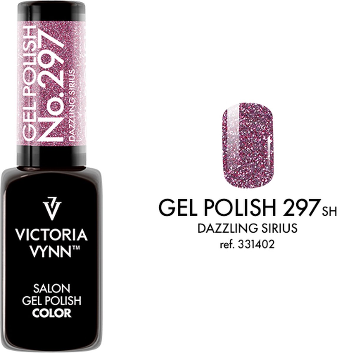 Goedkoopste Victoria Vynn – Salon Gelpolish 297 Dazzling Sirius (flash glitters roze) - reflecterende gel polish - gellak - reflect - reflectie - glitter - nagels - nagelverzorging - nagelstyliste - uv / led - nagelstylist - callance