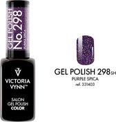 Victoria Vynn – Salon Gelpolish 298 Purple Spica (flash glitters paars) - reflecterende gel polish - gellak - reflect - reflectie - glitter - nagels - nagelverzorging - nagelstyliste - uv / led - nagelstylist - callance