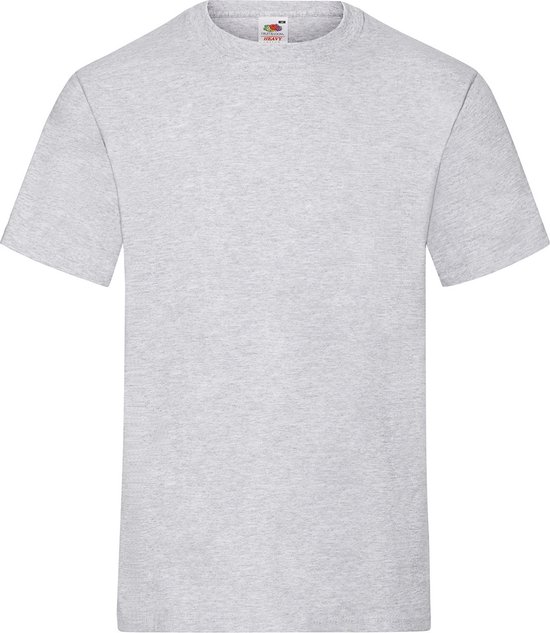 3-Pack Taille M - T-shirts gris homme - Col rond - 195 g / m2 - Chemise de sous-chemise - Chemises en coton gris pour homme