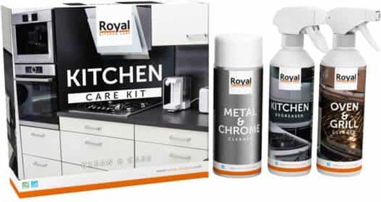 Kitchen Care Kit - schoonmaak en verzorging set